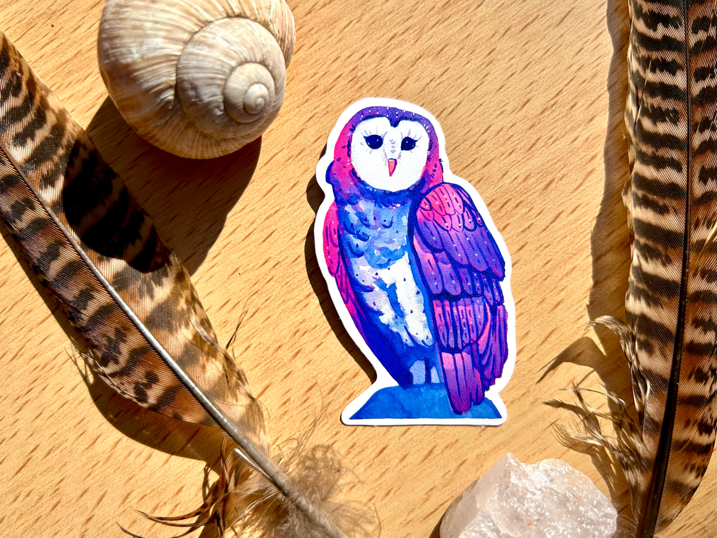 Gyöngybagoly matrica