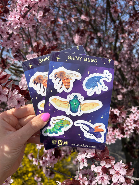 Fényes bogarak Matricaív