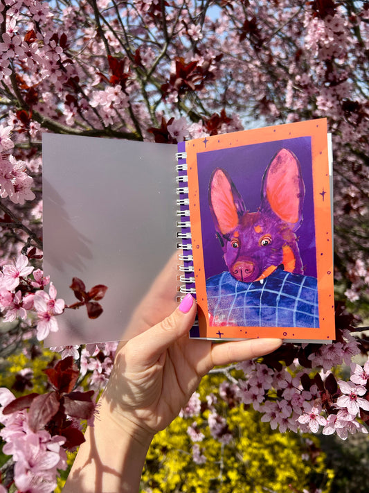 Ausztrál kelpie notesz A6