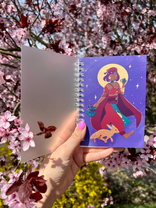 Poppy boszorkány rókával notesz A6