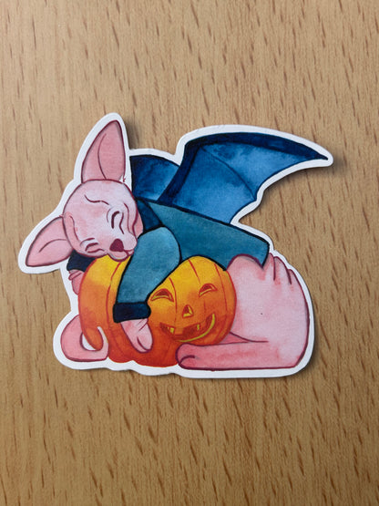 Denevér Tökfej Cica