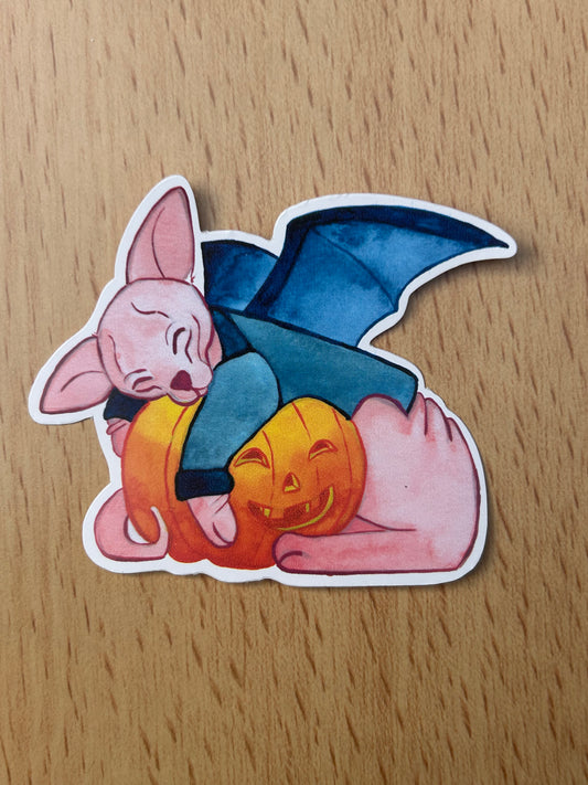 Denevér Tökfej Cica