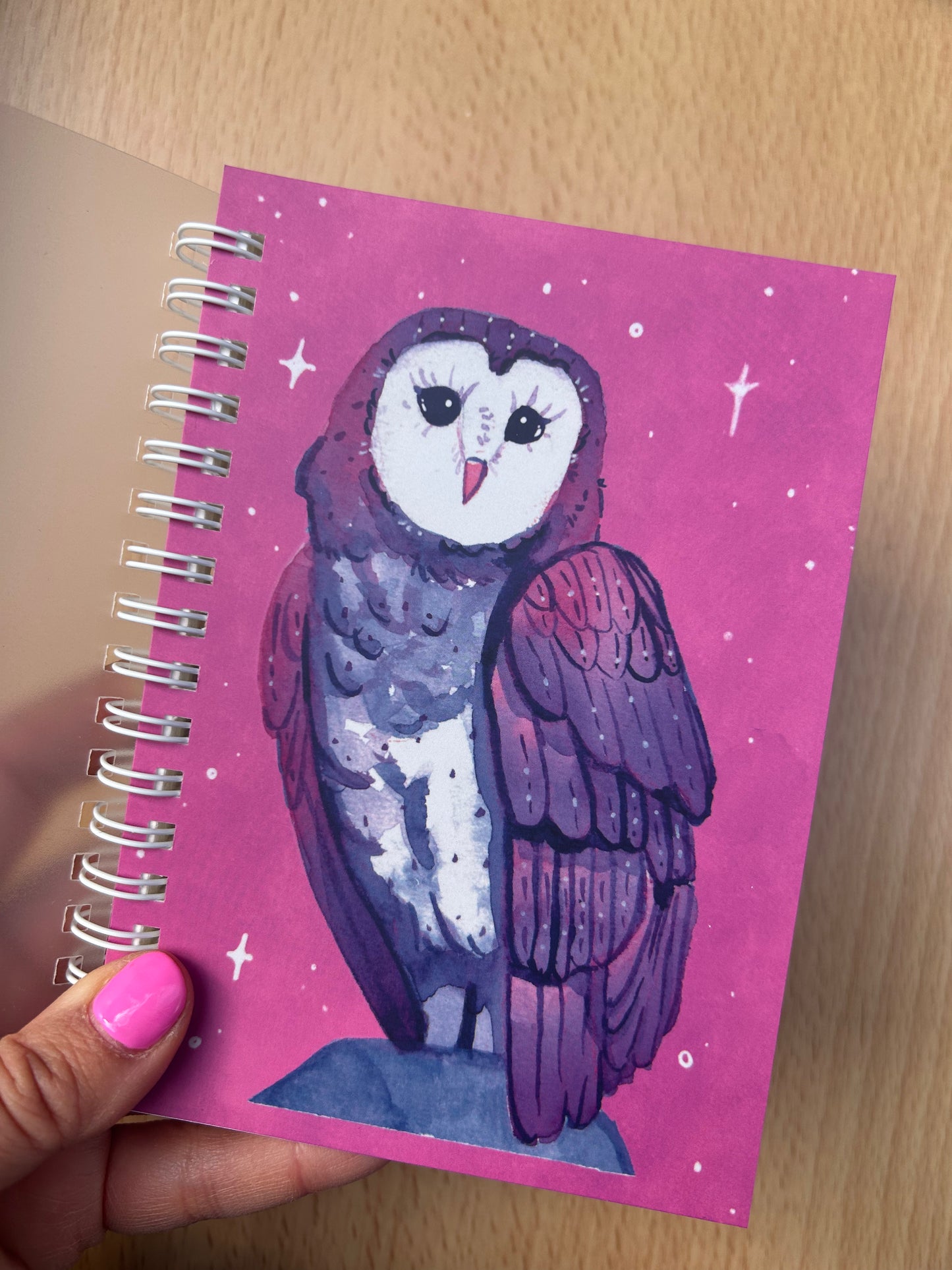 Gyöngybagoly notesz A6