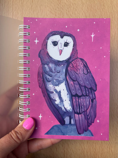 Gyöngybagoly notesz A6