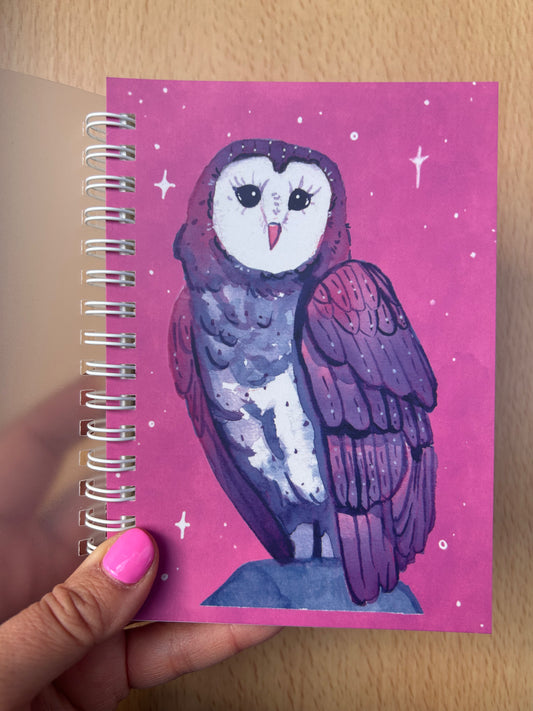 Gyöngybagoly notesz A6